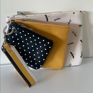 Dragonfly/Yellow Clutch Set